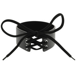 Coquette Ras de cou Coquette Bandeau Noir
